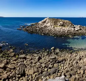 Point de vue Ermitage de Notre-Dame de A Lanzada