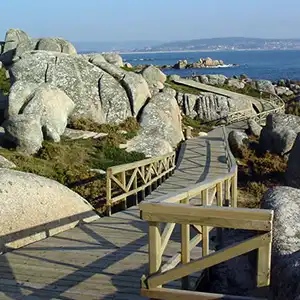 Promenade en bois Pedras Negras