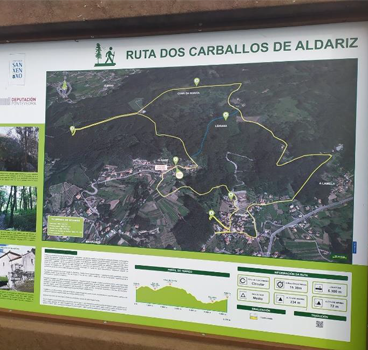 RUTA DE LOS CARBALLOS DE ALDARIZ