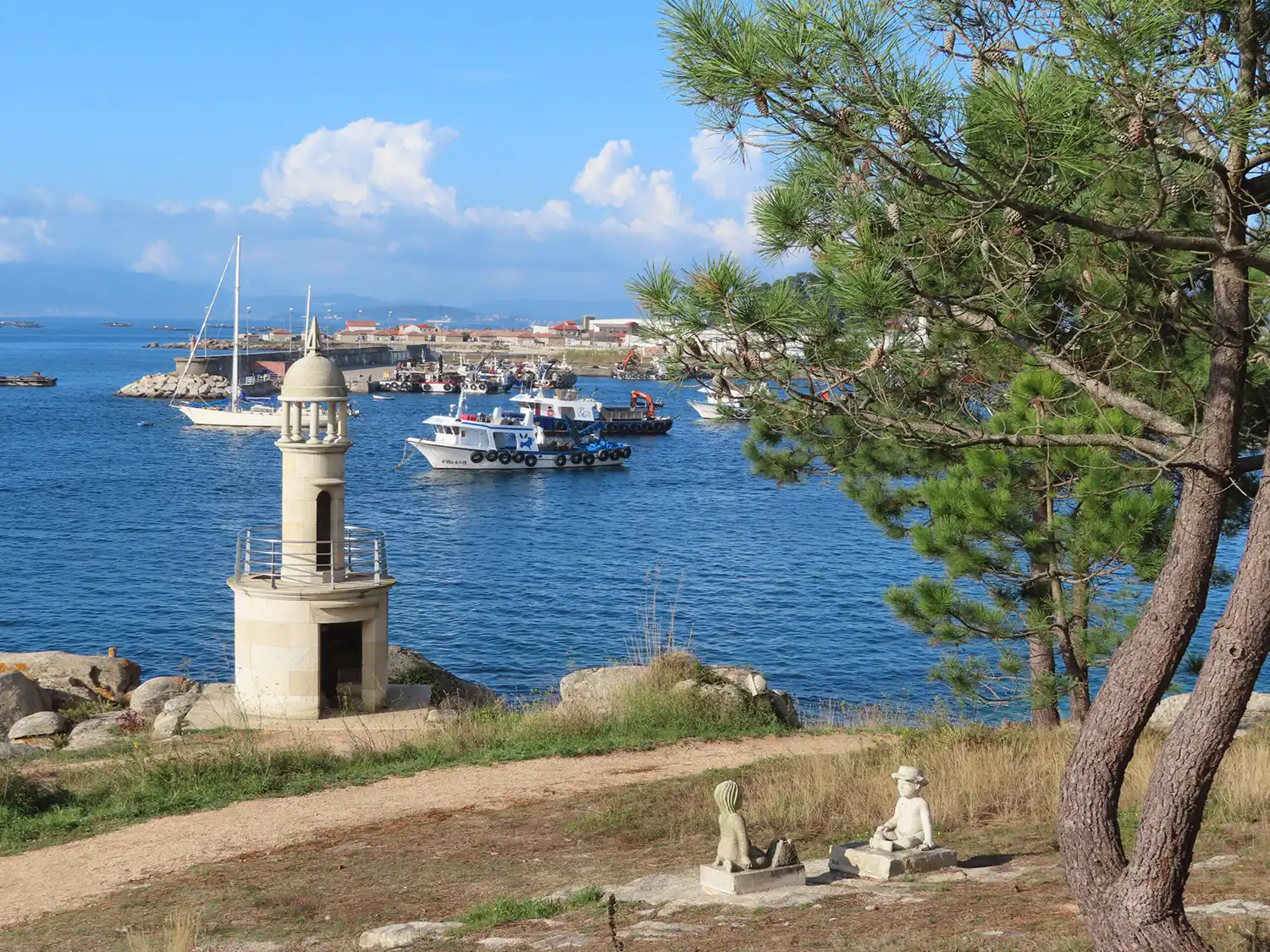 Esculturas marineras de Punta Moreiras