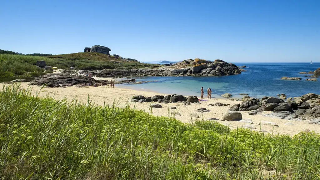 Praia Mexiloeira Con da Corva